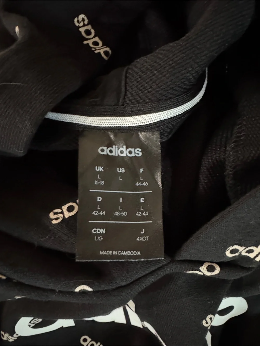 Women’s Large Adidas Long Hoodie